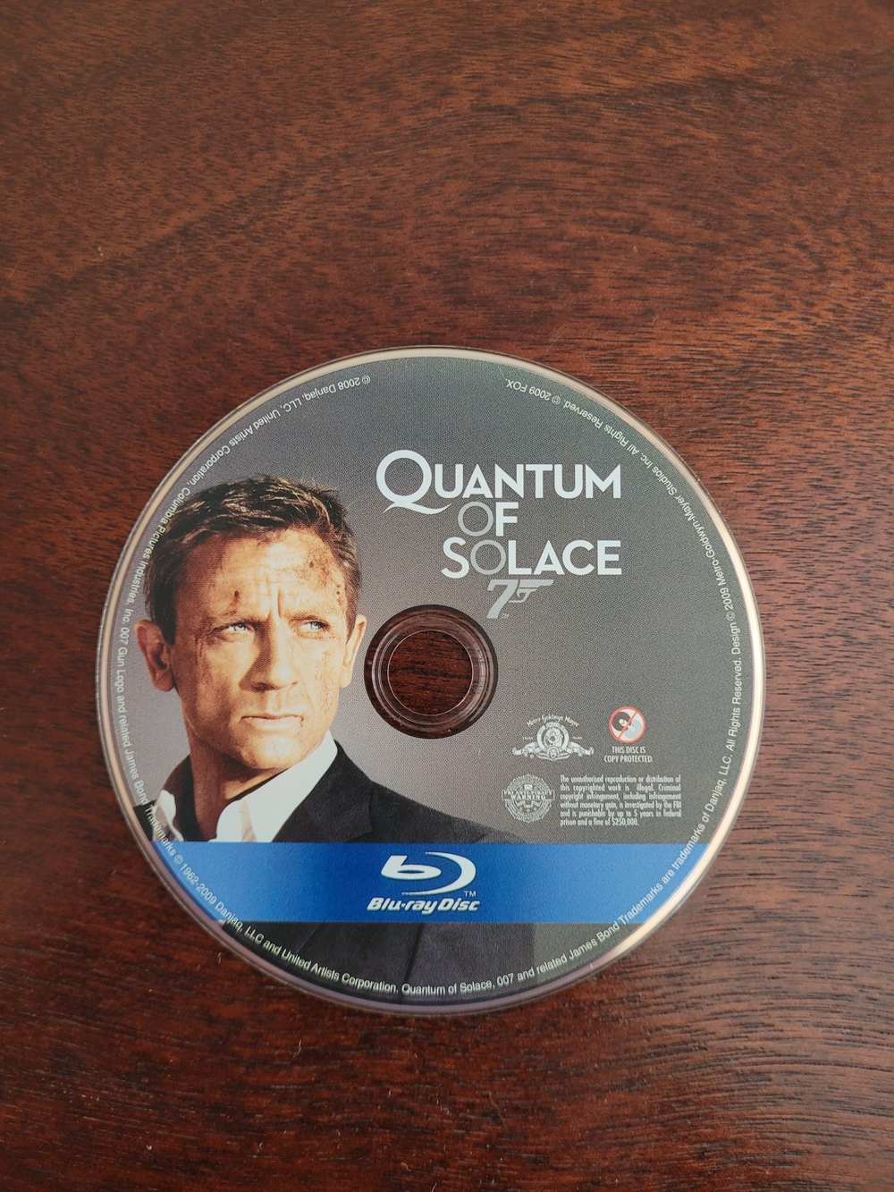 Quantum of Solace - (Blu-ray) - Movie Disk